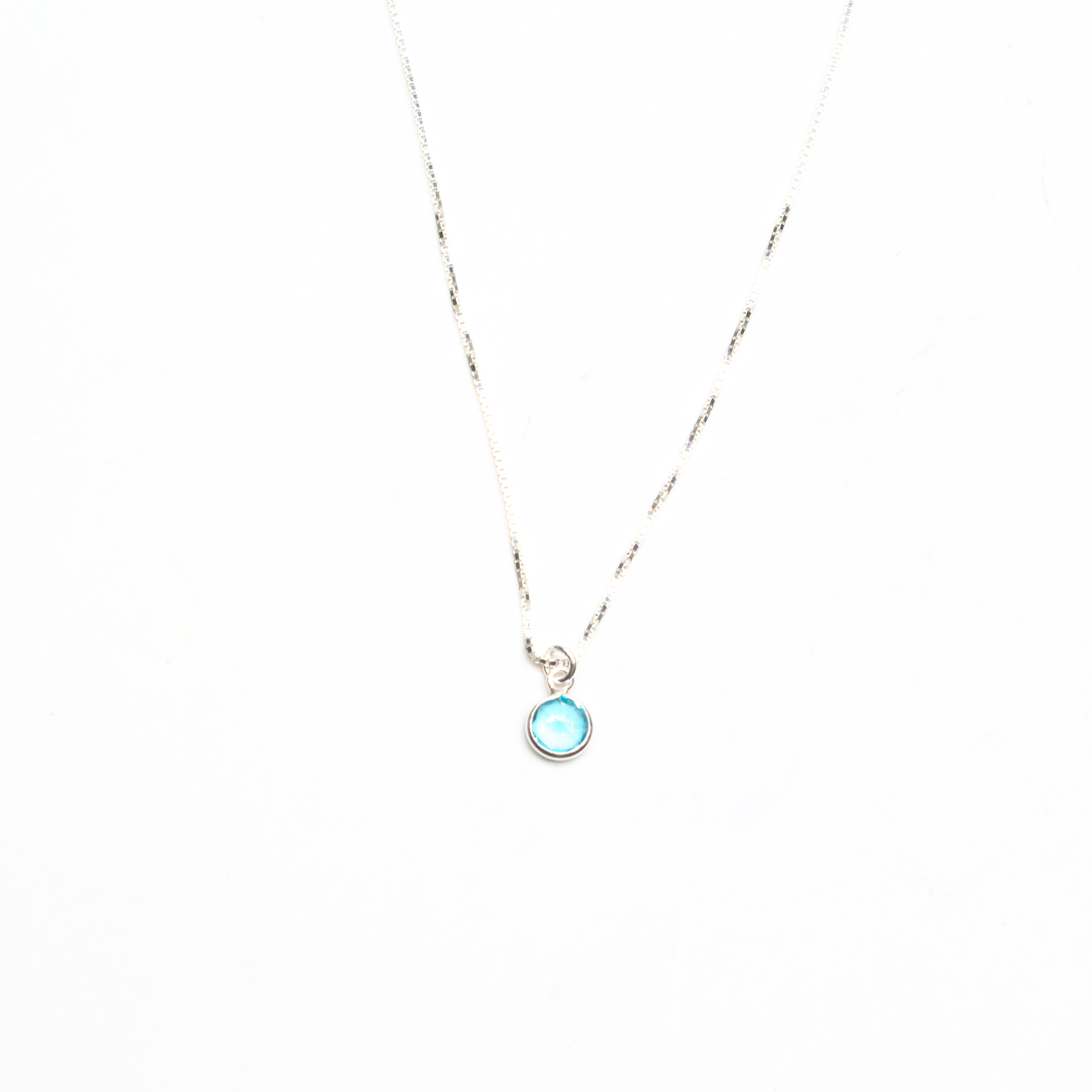 Colgante aguamarina