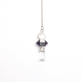 Péndulo amatista bastón 