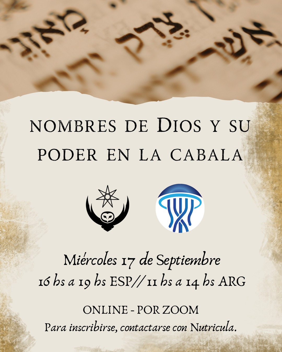 Masterclass Nombres de Dios y su Poder en la Cábala portada