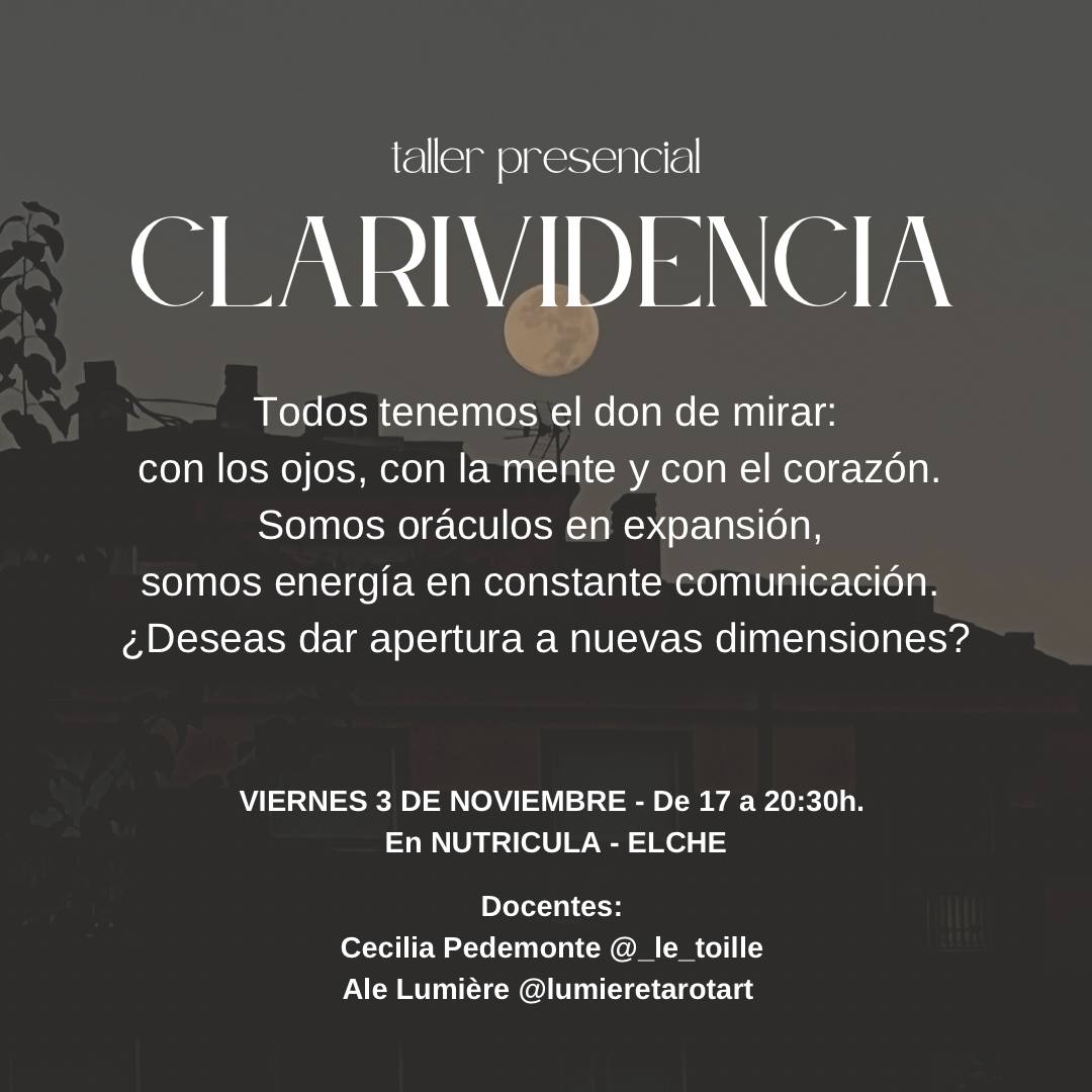 Taller Clarividencia