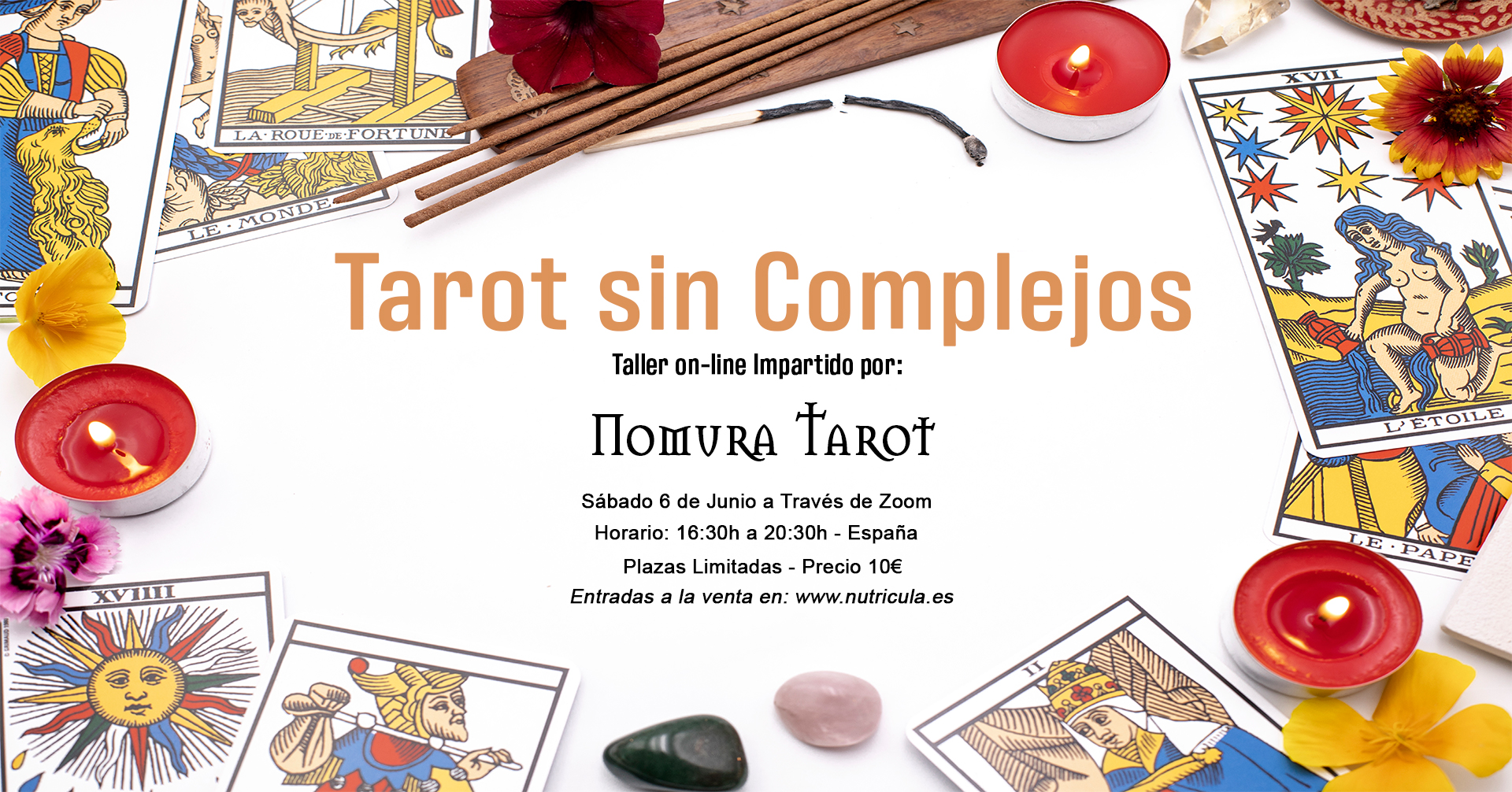 Taller Tarot sin  Complejos